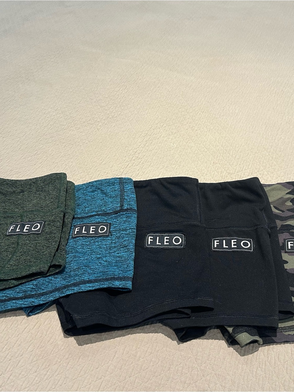 5 pairs of Fleo Women’s Athletic Shorts